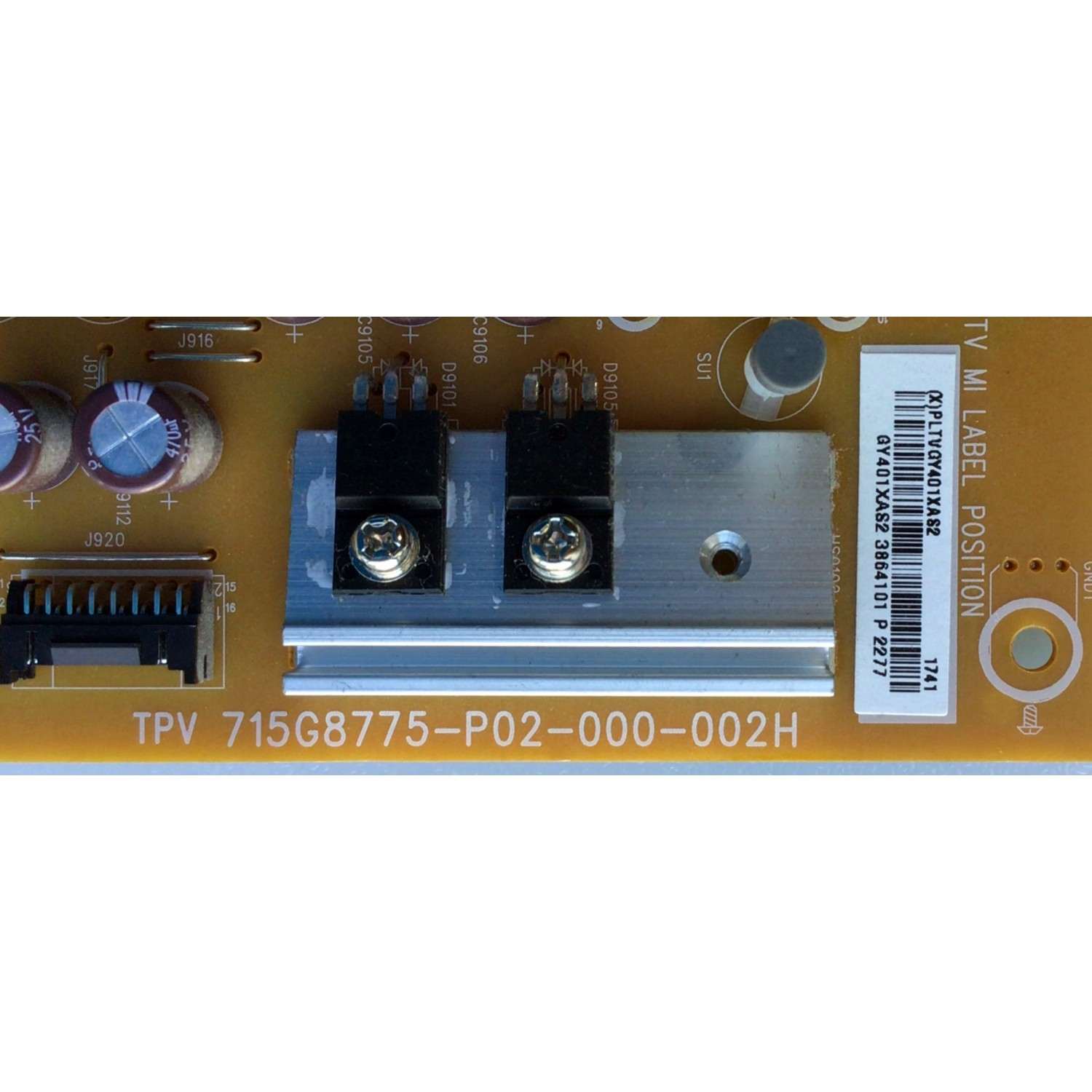 KIT DE TARJETAS PARA TV INSIGNIA / NUMERO DE PARTE MAIN XHCB01K042 / 756TXHCB01K042 / 715G8501-M01-B00-005T / T-CON 55.50T32.C13 / 5550T32C13 / FUENTE PLTVGY401XAS2 / 715G8775-P02-000-002H / PANEL TPT500U1-QVN03.U REV:S7B0B / MODELO NS-50DR620NA18 - Imagen 2